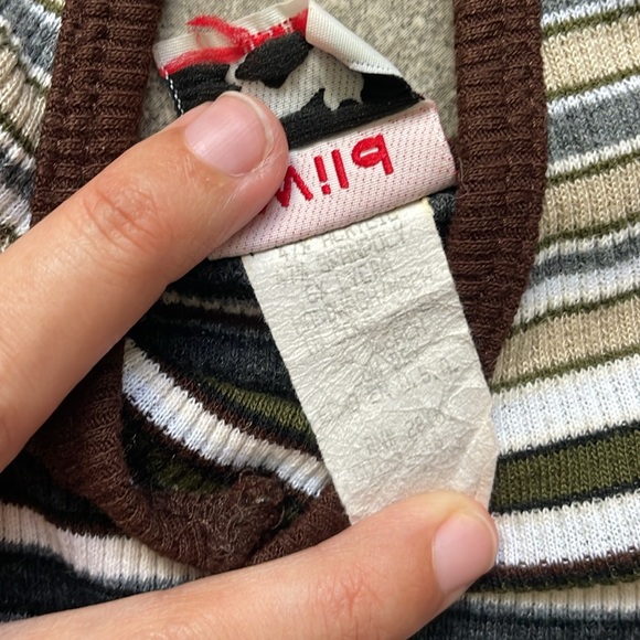 Vintage Striped Halter Top Size S-M - Picture 4 of 7